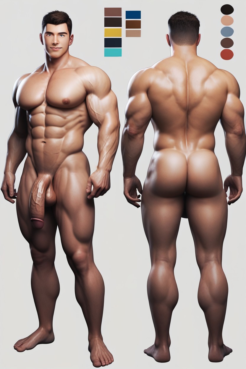 Awkward, 18+, Top Down AI Gay Porn