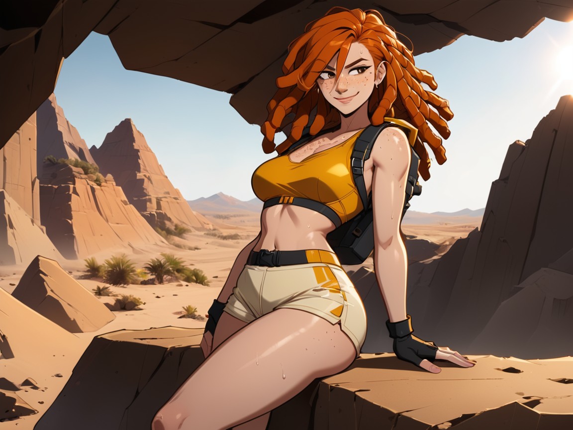 Sunny, Rounded Thighs, Wide Proportionate Waist AI Porn