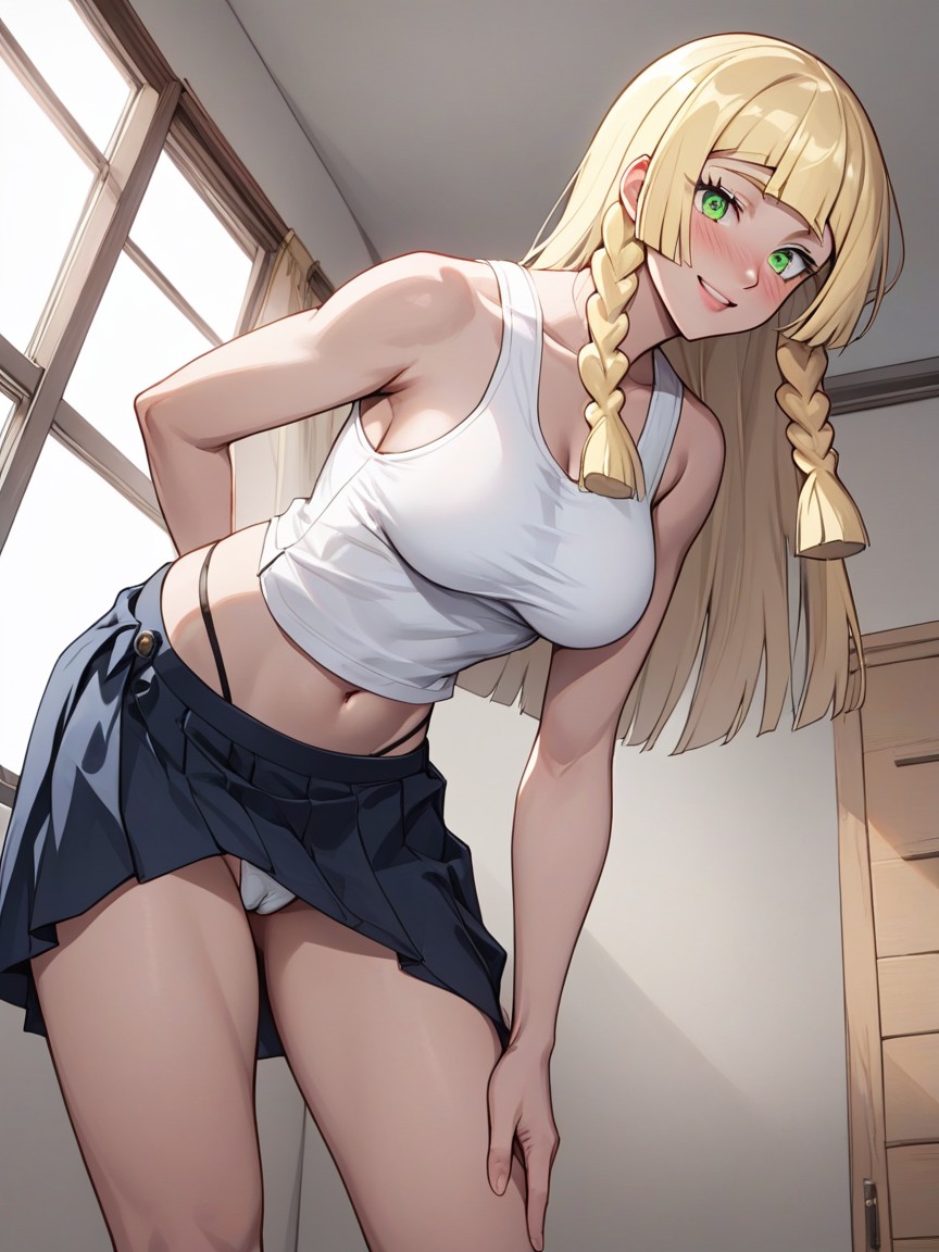 Cute, Detailed Eyes, Large Eyes Hentai AI Porn