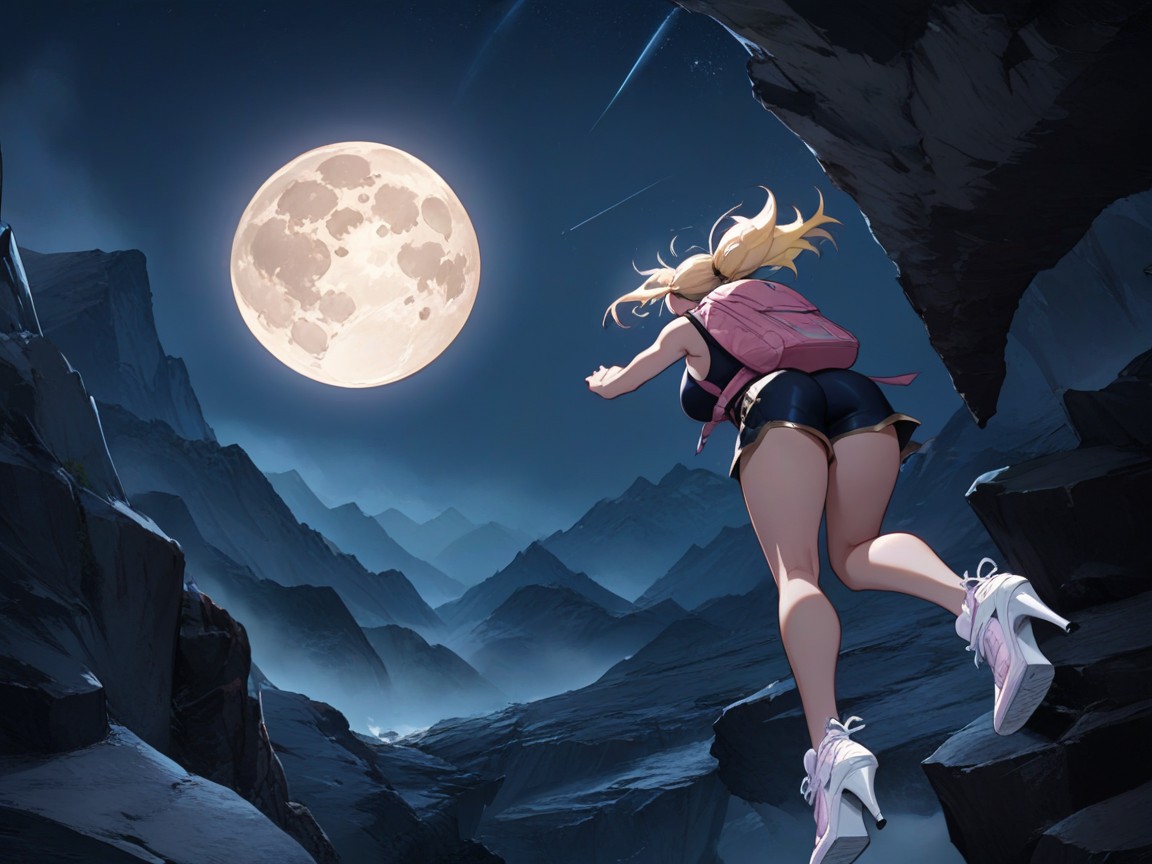 Full Moon, Break, Dark Hentai AI Porn