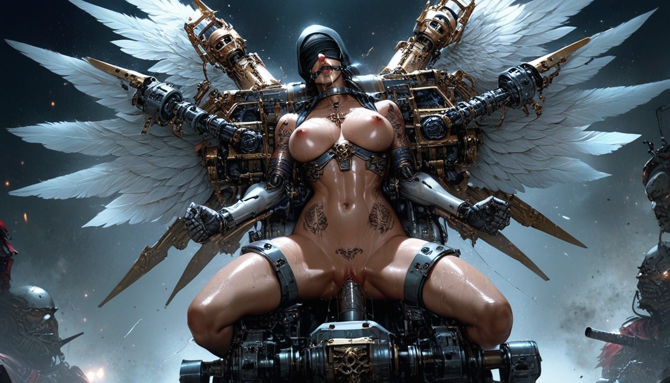 Oiled Skin, Warhammer, Connectors AI Porn