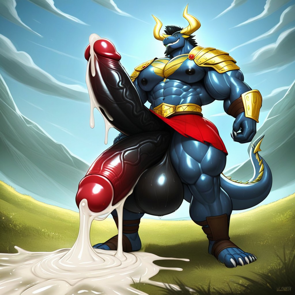 Gigantic Balls, Gigantic, Gigantic Bulge Furry AI Porn