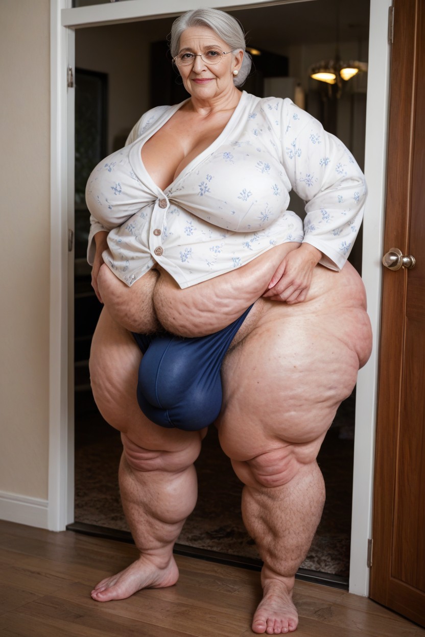 Hairy Feet Hairy Ankles Hairy Bushy Thighs Like A Sasquatch, Gigantic Ass, 60+ AI Porn