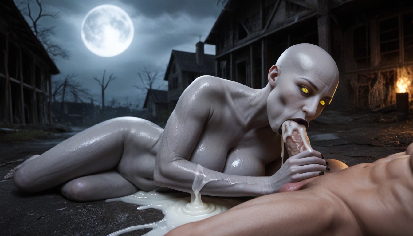 Spooky, Muscular Man, Full Body AI Porn