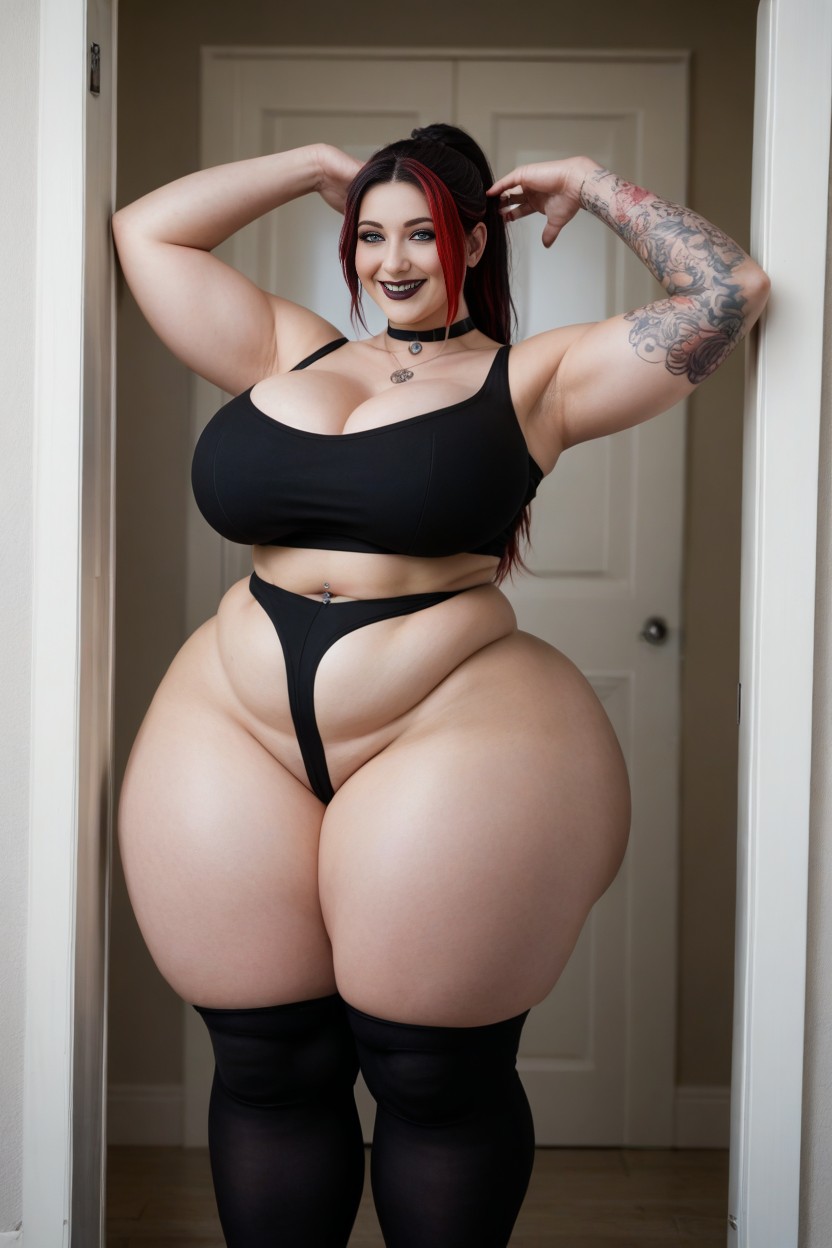 Extremely Large Thighs, Ussbbw, 18+ AI Porn