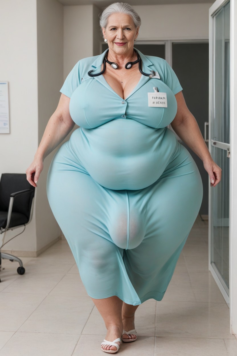 Extremely Tall, Gigantic Ass, 60+ AI Porn