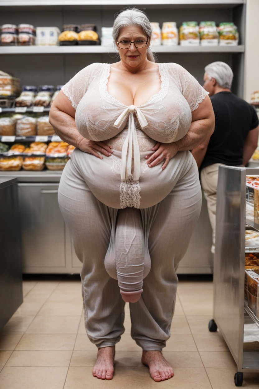 Hyper Pubic Hair, Futanari, Large Ass AI Porn