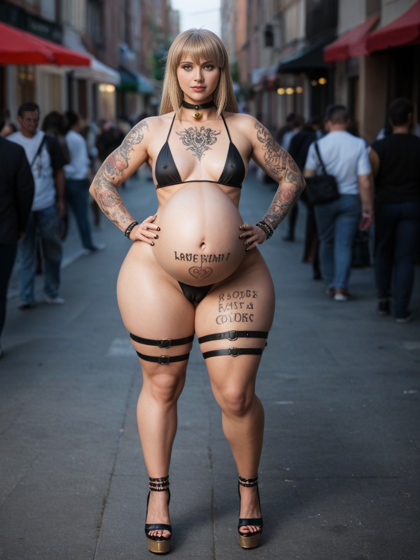 Bikini Armour, Fat Super Thick Arms, Cuerpo Completo Porno IA