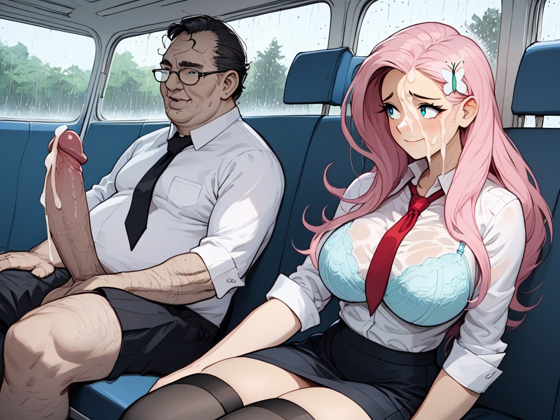 Precum, Hair, Massive Breast Hentai AI Porn