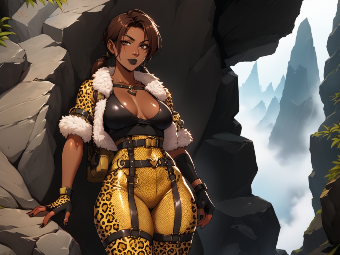 High Breasts, Low Chest Width, Nsfw AIポルノ