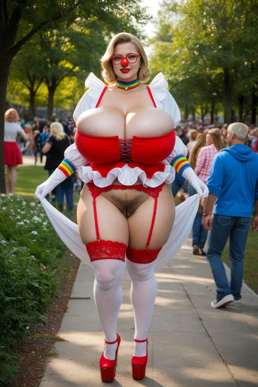Cathy Canuck, Cathy Canuck, Very Sexy Clown Outfit AI黄片