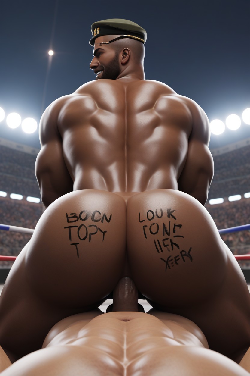 Dick In Ass, Submissive Top, Bottoms Hole Is Talented AI Gay Porn