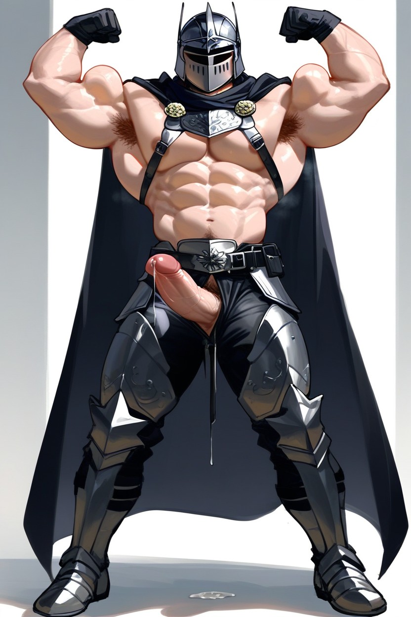 One Person, Exposed Penis, Dynamic Pose AI Gay Porn