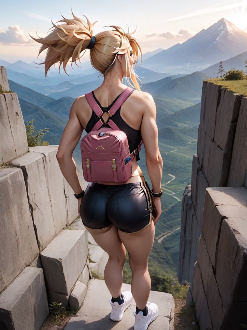 Kda Akali, Blonde Hair, Break Hentai AI Porn