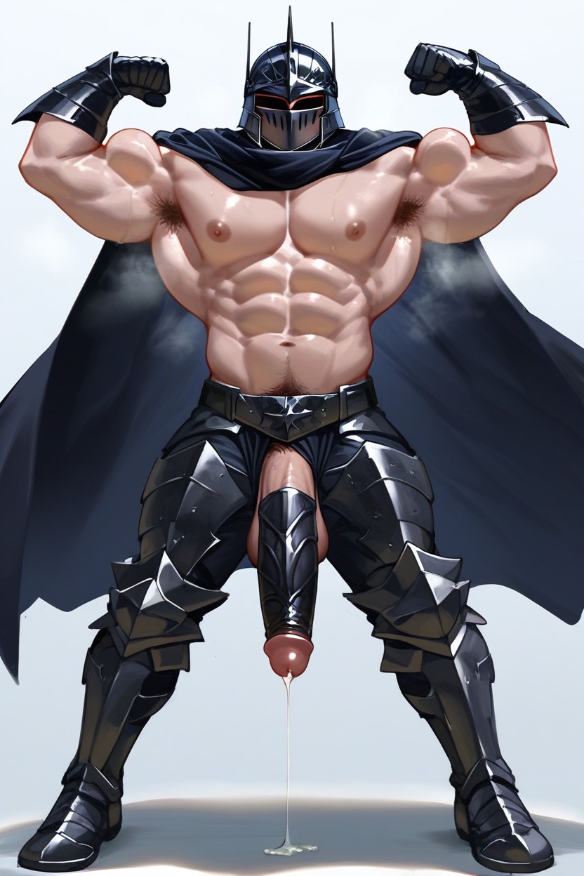 Sleeveless, Legs Apart, One Person AI Gay Porn