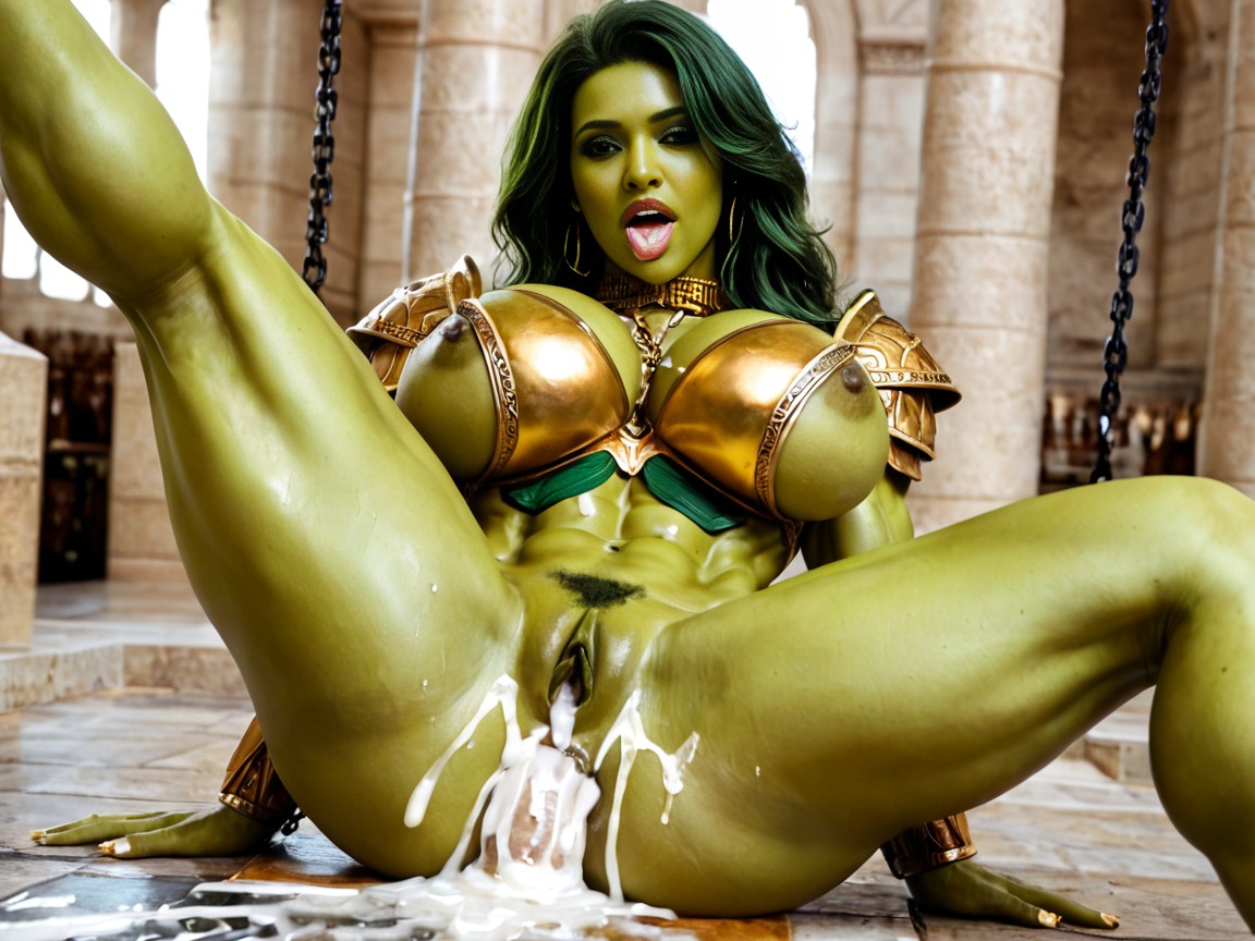 Strong Abs, Amazon Warrior, Strong Arms AI Porn
