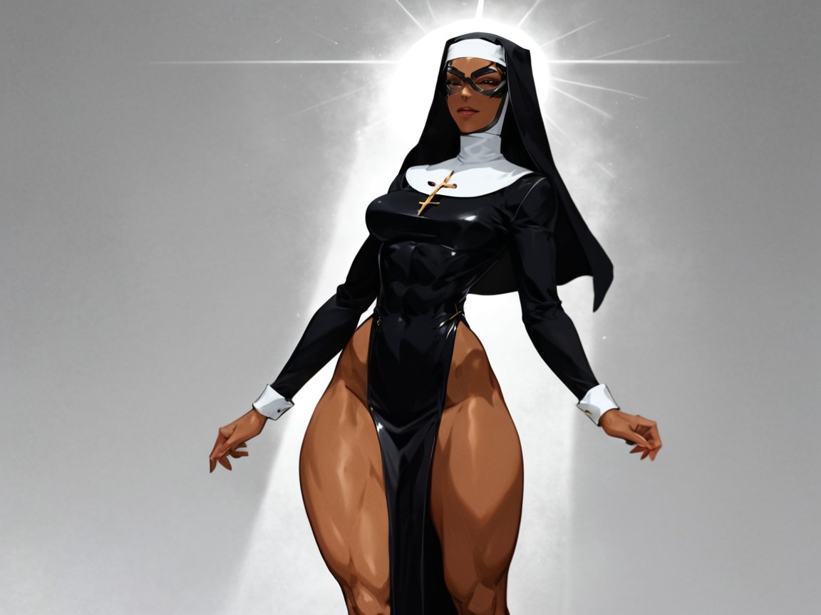 Squared Chest Width, Squared Thighs, Low Torso Height Porno IA Latina