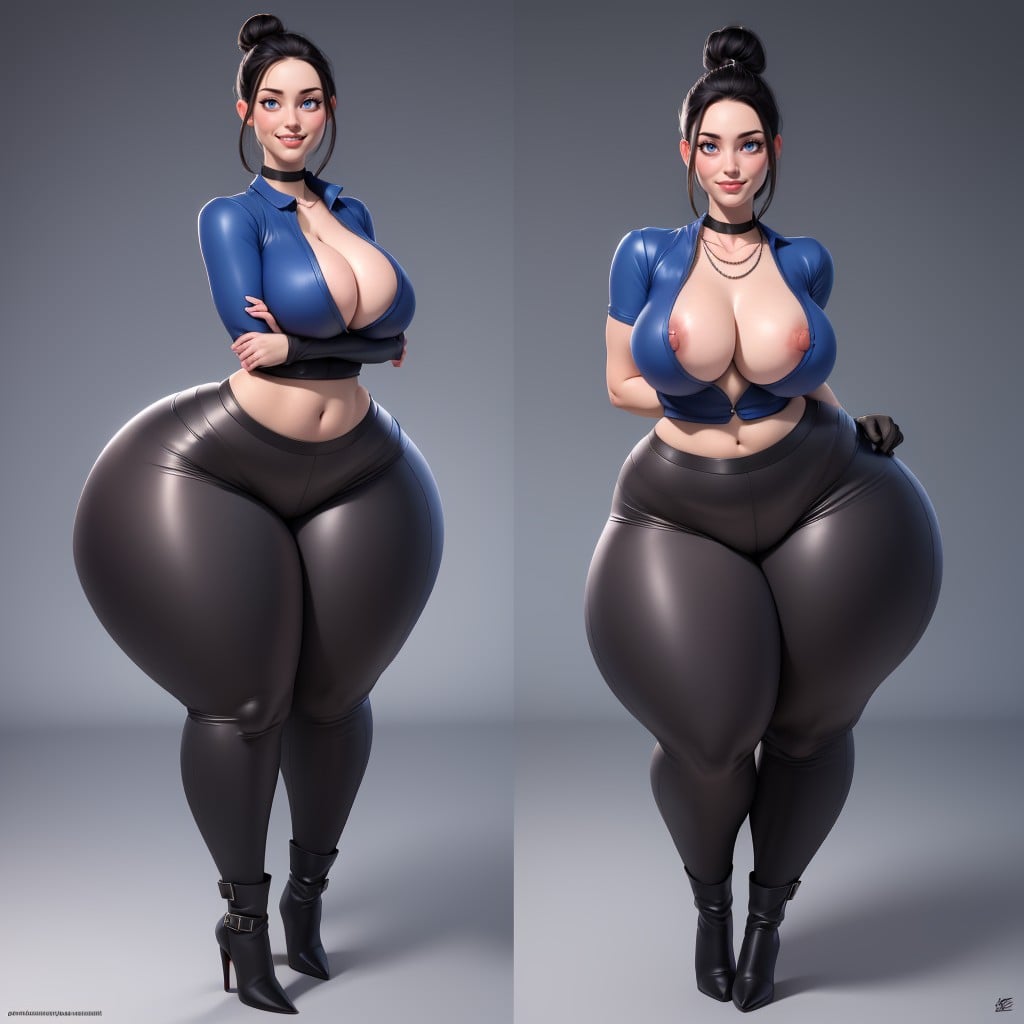 Traviesa, Italian Hispanic White, Hyper Ass Hentai IA