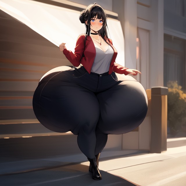 Wide Pixar Step Step Mom Hips, Fully Clothed, Wide Hips Hentai AI Porn