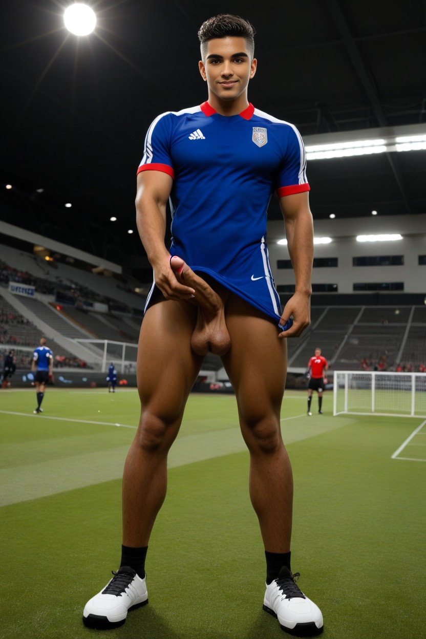 Man, Hyper Hairy Balls, Pixie Cut AI Gay Porn