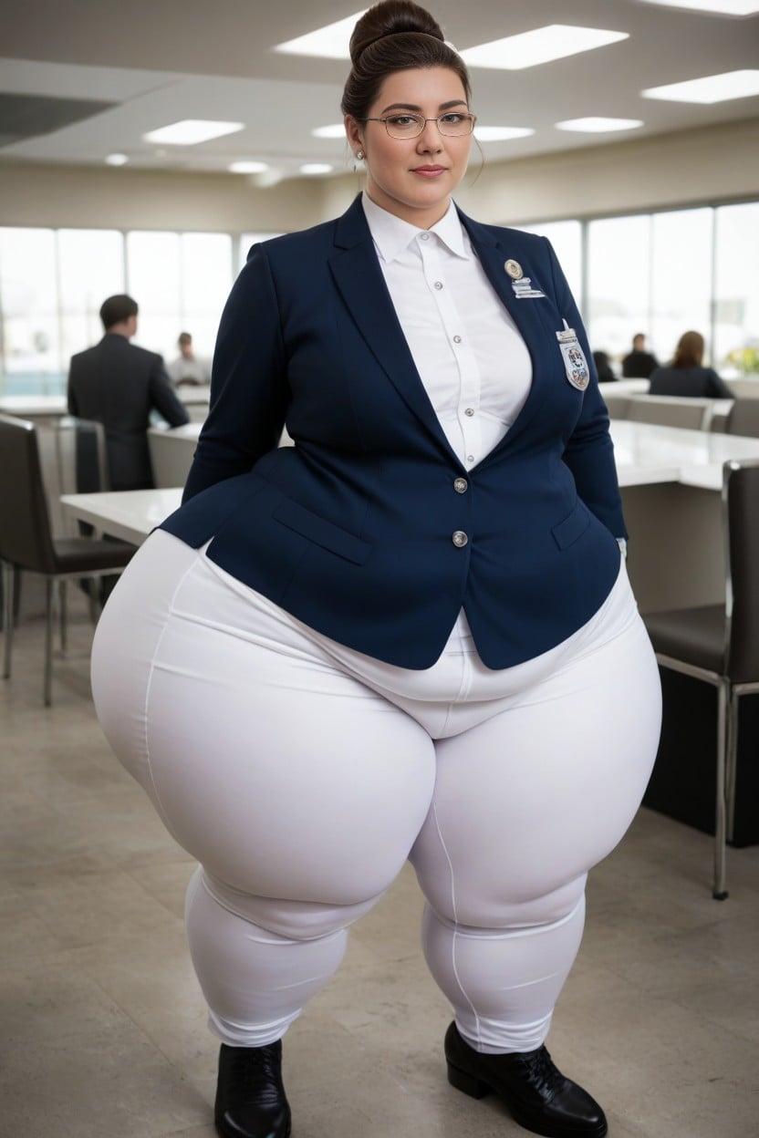 Weight Gain, Impossibly Fat Hips, Massive Ssbbw AI Porn