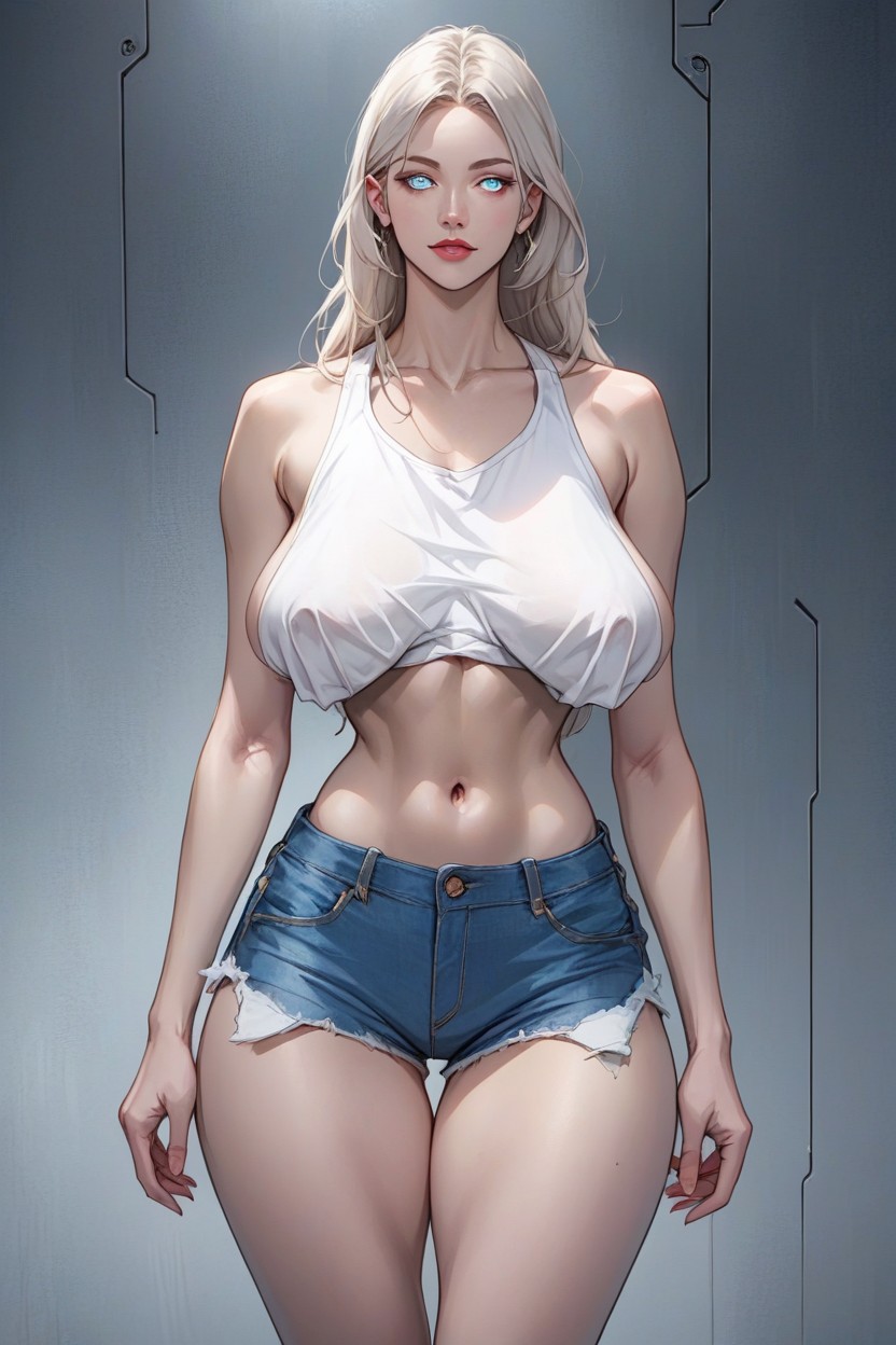 Saggy Breasts, Skinny, Curvy Figure Hentai AI Porn