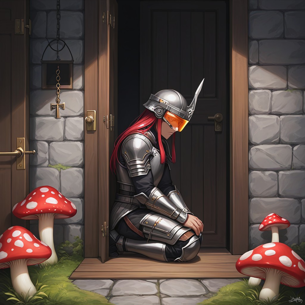 Inside Dungeon, Face Visible, Tearing Hentai AI Porn