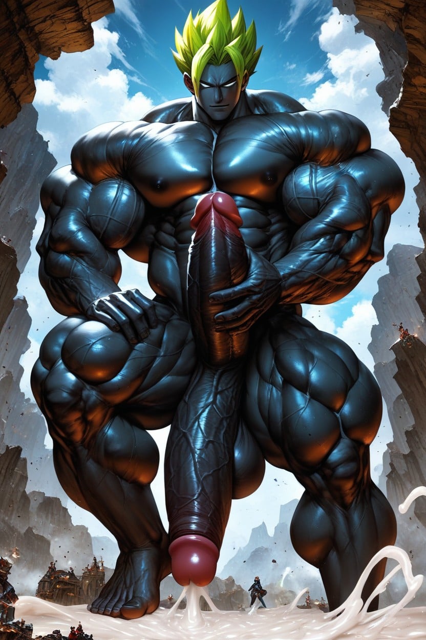 White Eyes, 18+, Macro AI Gay Porn