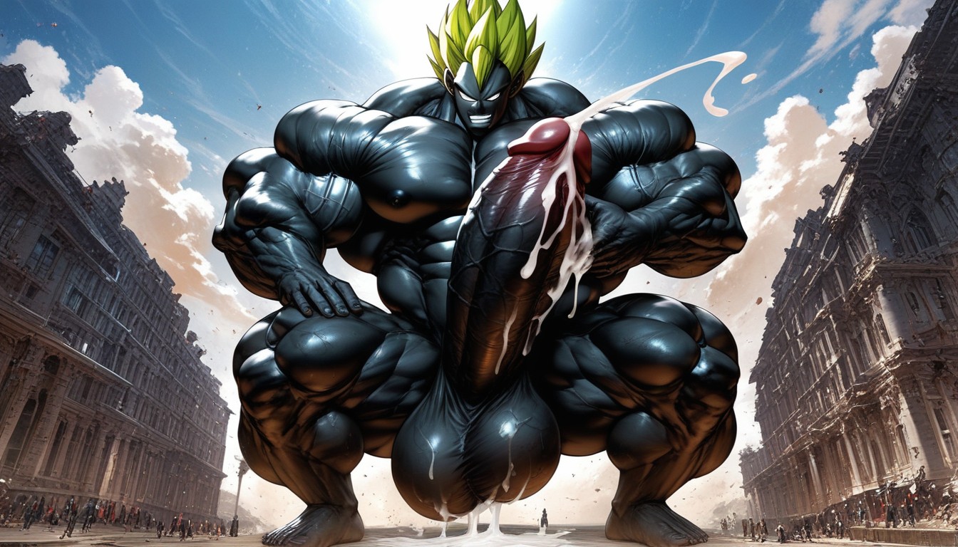 Penis Erect, 18+, Penis Bigger Than Body AI Gay Porn