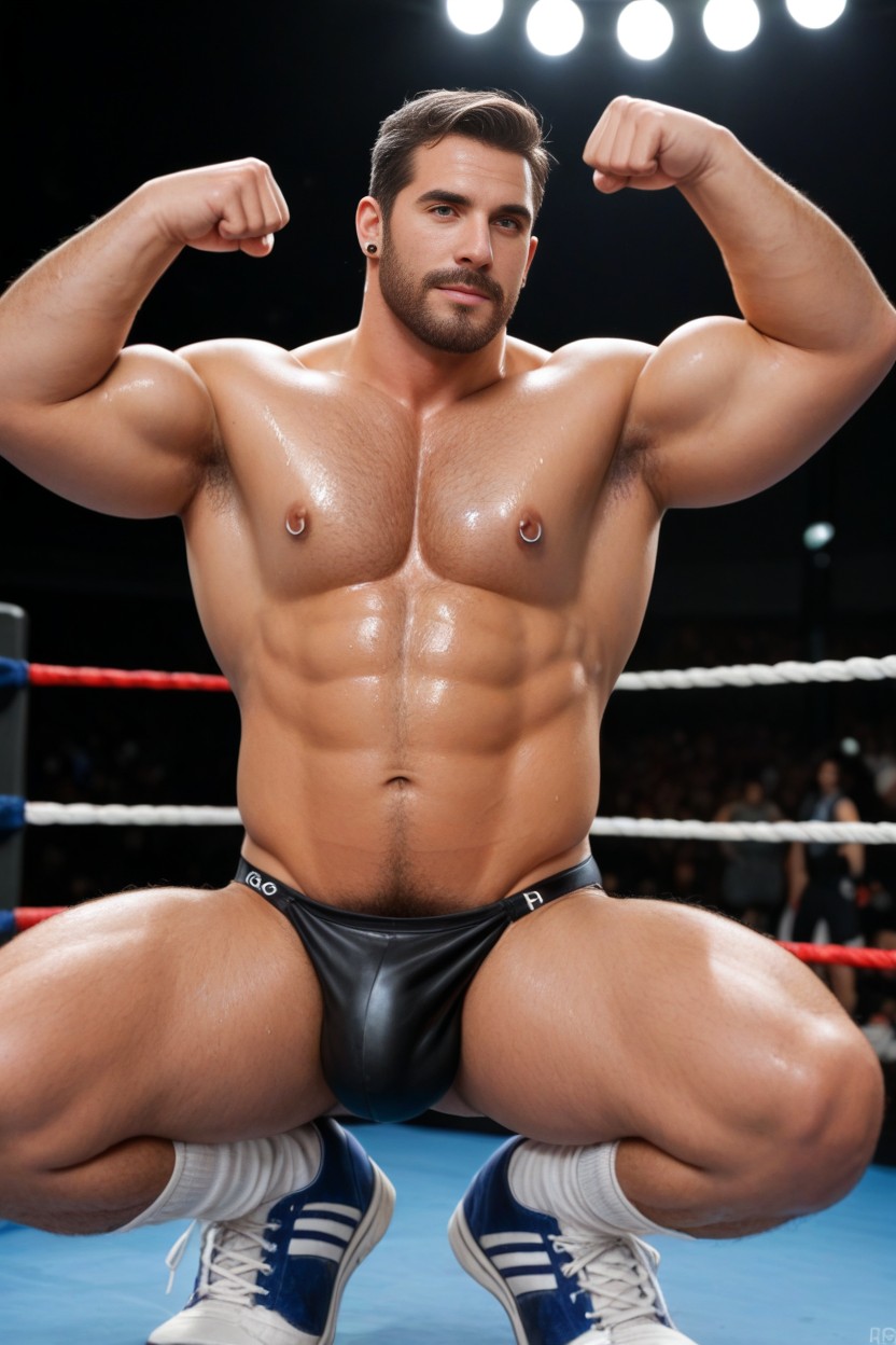 Socks, Large Ass, Oiled Skin AI Gay Porn