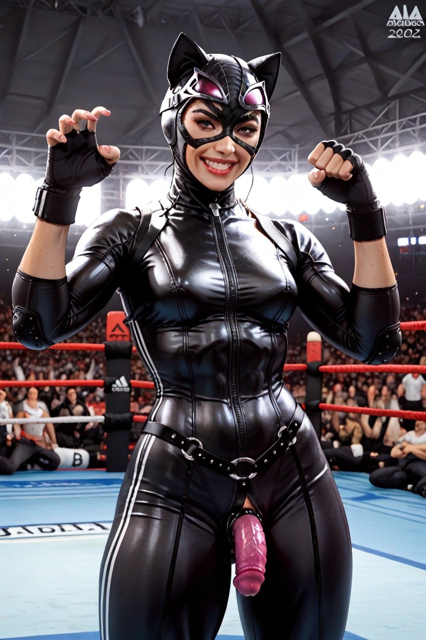 Luchadora, Evil Grin, 18+ AI Porn