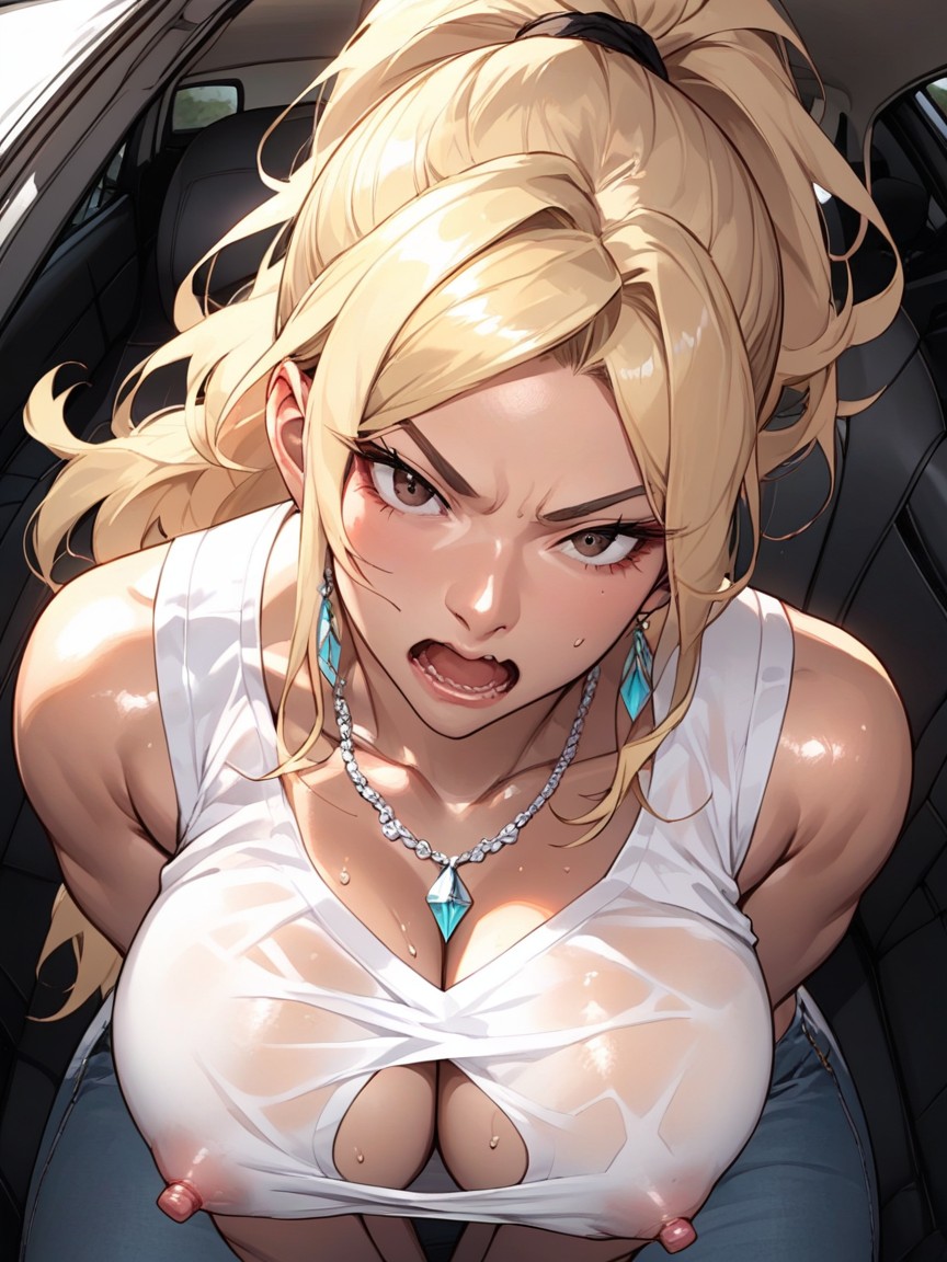 Anime Style, Close Up On Hair, Orgasm Hentai AI Porn
