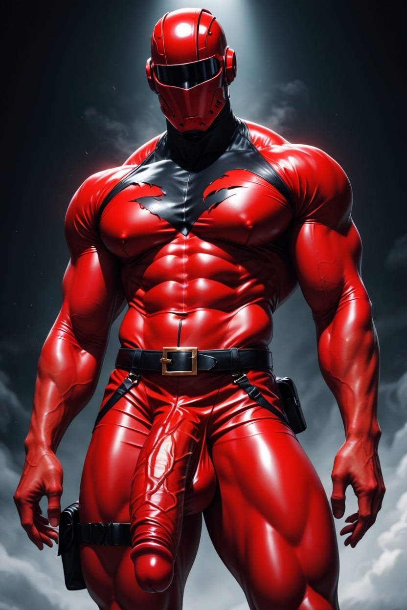 18+, Standing, Black Belt AI Gay Porn