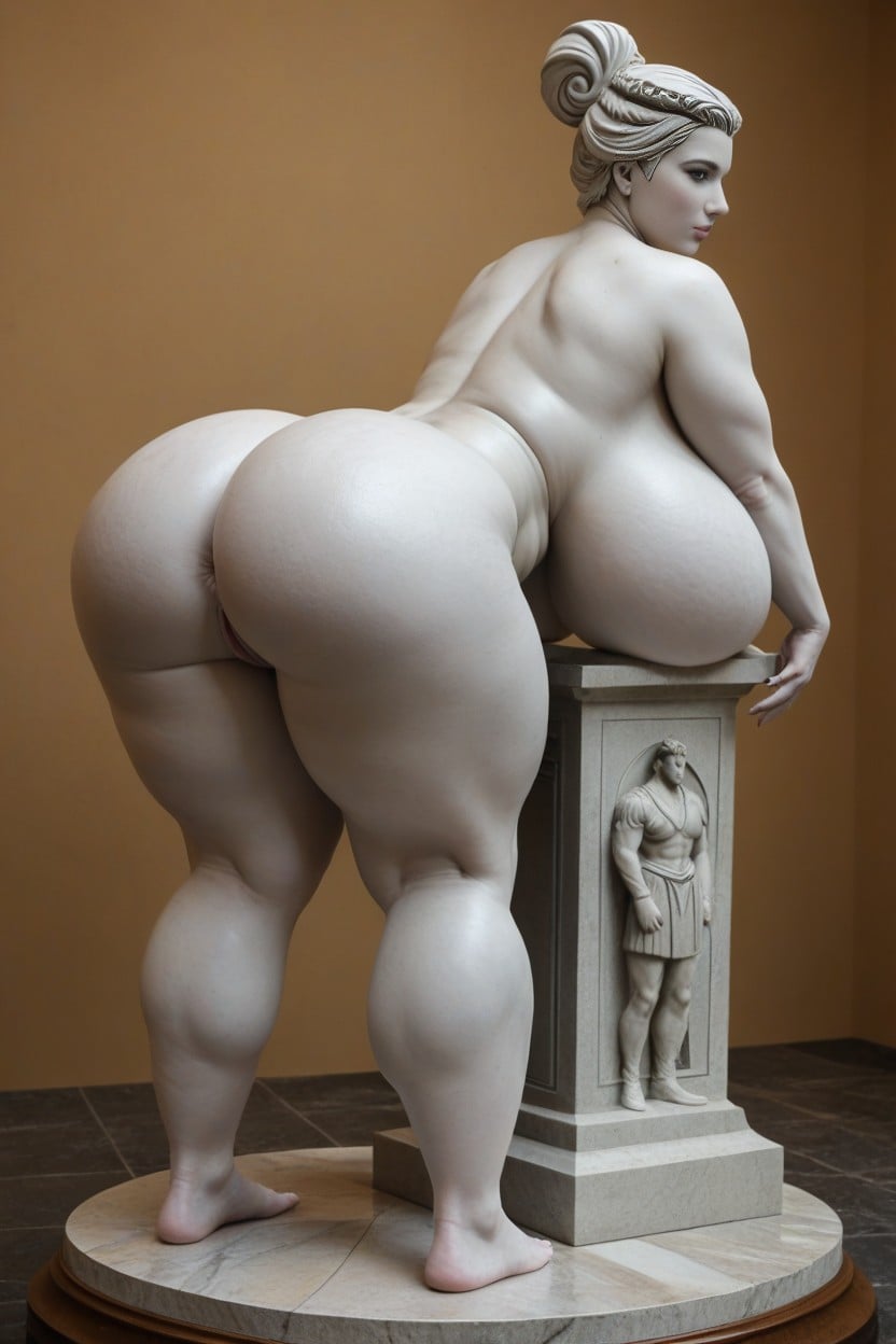 Dynamic View, Perfectly Scaled Female Body, Curvy AI Porn