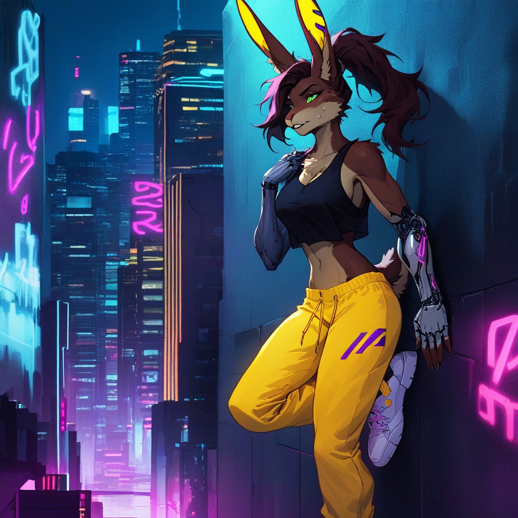 Female, Parkour, 18+ Furry AI Porn