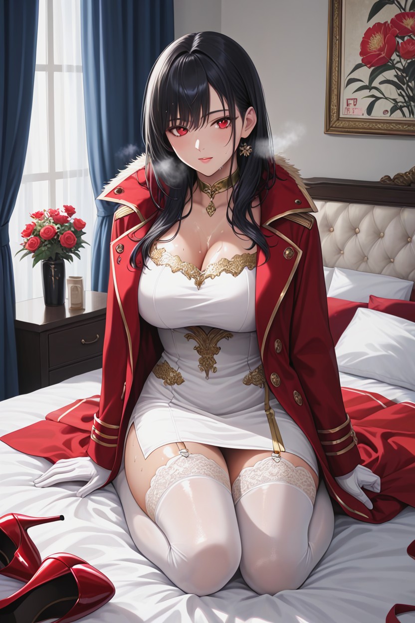Cushions, Steamy Breath, Pillows Hentai AI Porn
