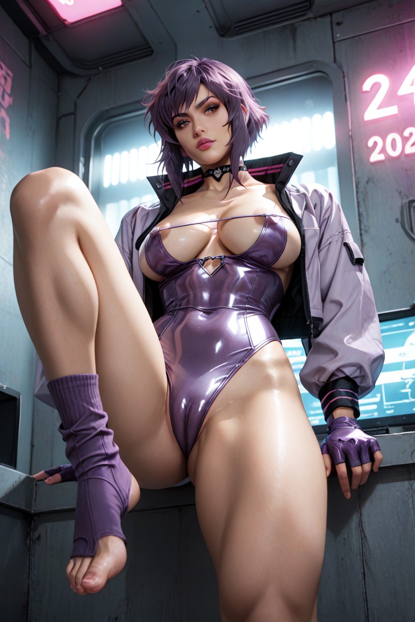 Hard Nipples, Thick Body, Underboob Hentai AI Porn
