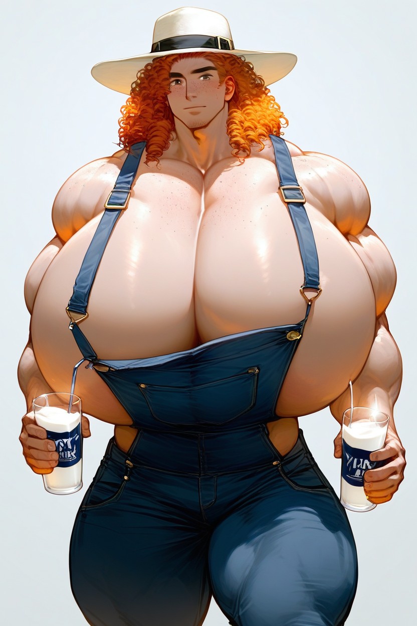 Thick Thighs, Full Body, Clean Shaven AI Gay Porn