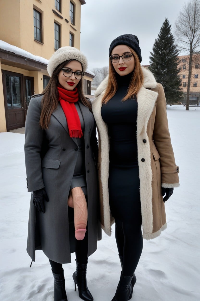 20+, Russian Woman, Hyper Cock Shemale AI Porn