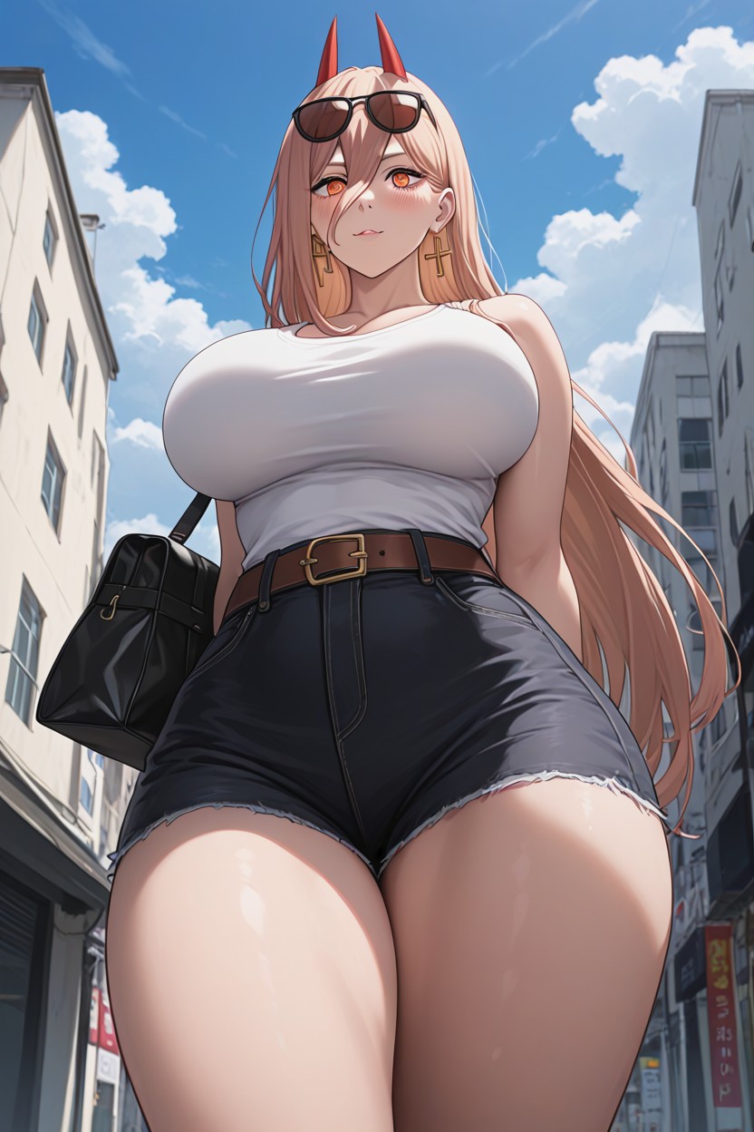 18+, Embarrassed , With Soft Shading And A Dynamic Perspective AI Porn