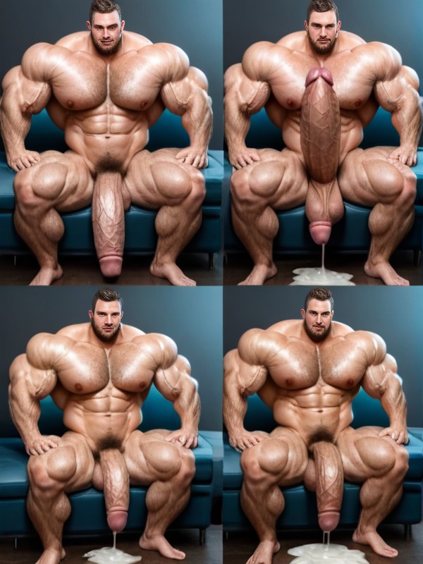 Hyper Girth, Extreme Hyper Penis, Heavy Cock AI Gay Porn