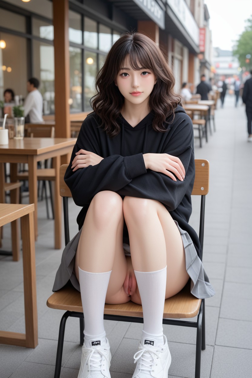 Large Labia Lips, Crowd, Noon アジアのAIエロ