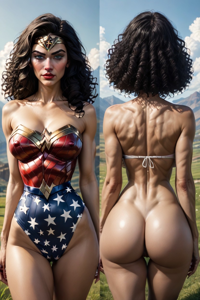 Dc, Hairy Pussy, Front View AI Porn