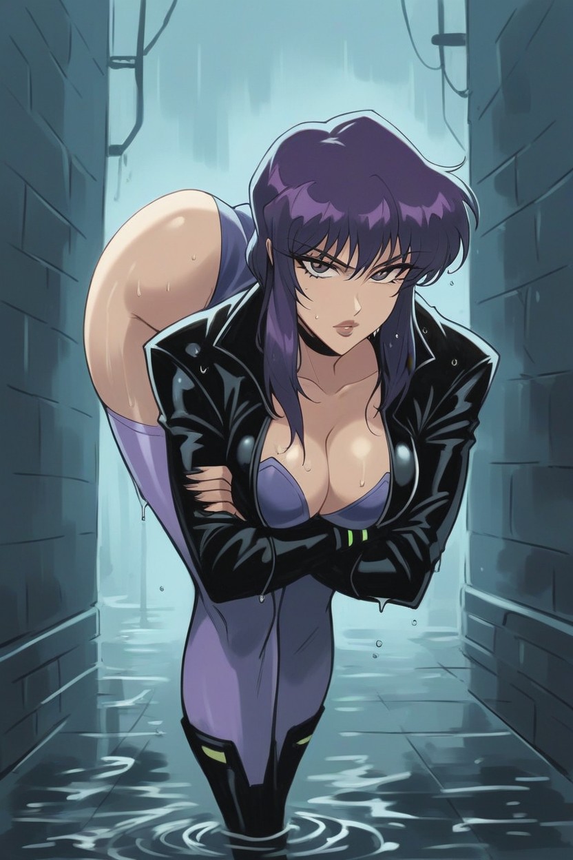 Wide Angle, Bending Over, Night Hentai AI Porn