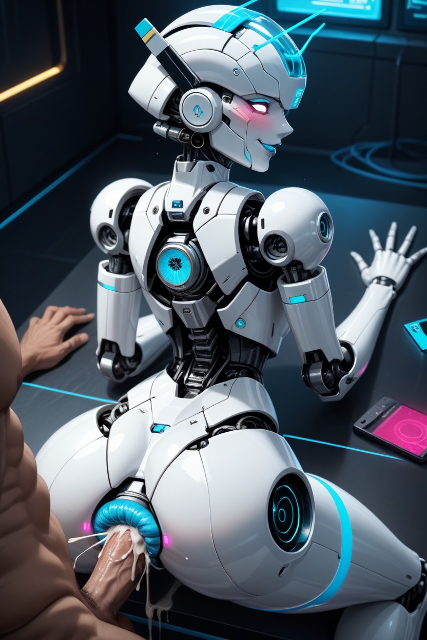 Anal Sex, Male Fucking Sex Robot, Male Human AI Porn