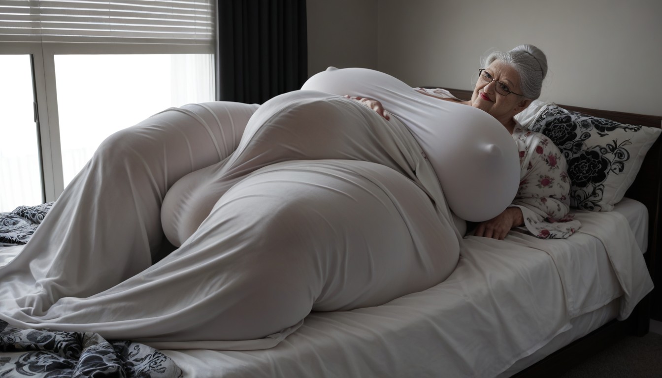 Muscular, Robe Tied, Lifting Cover AI Porn