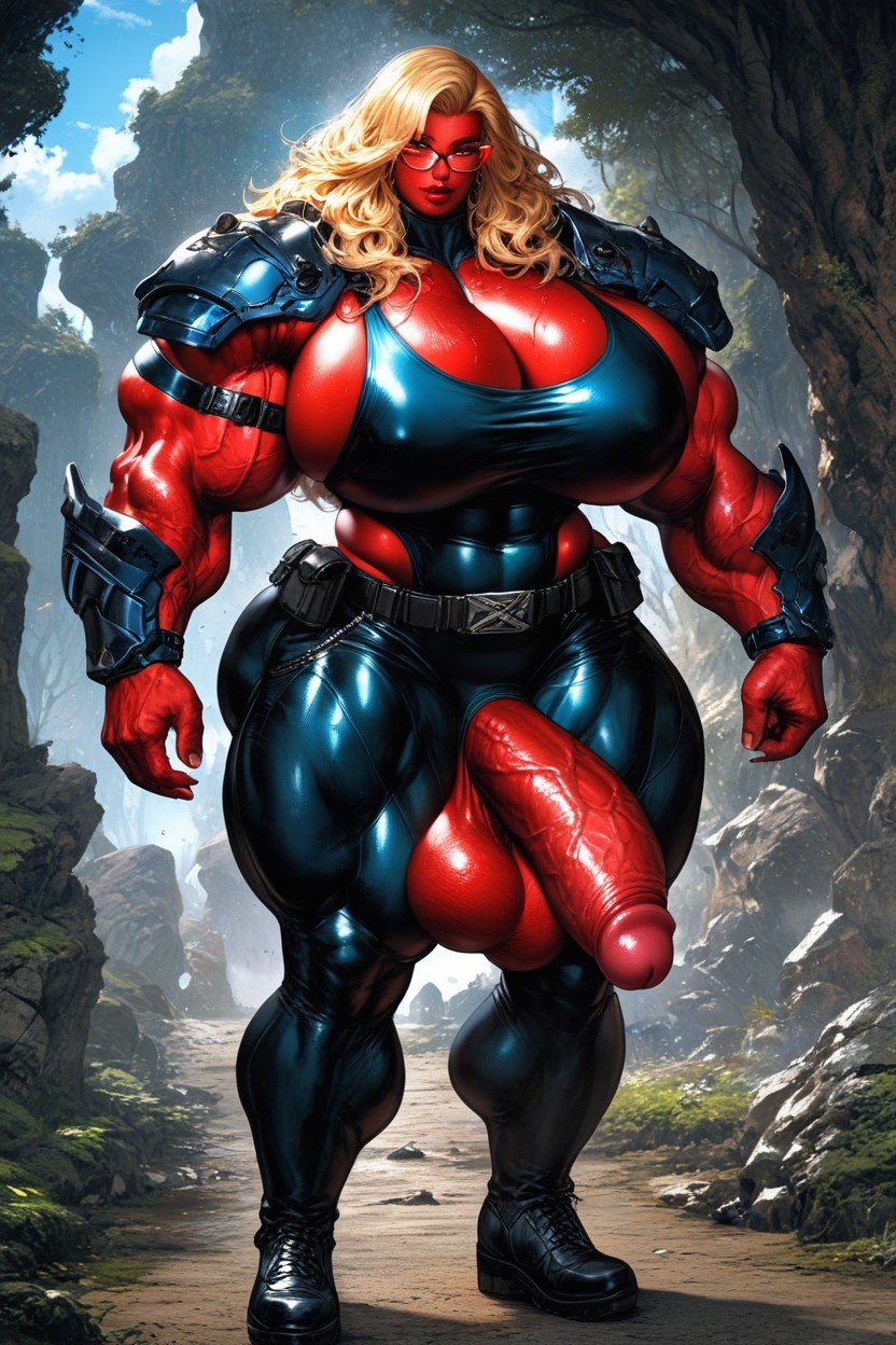 Breast Expansion, 18+, Armor Shemale AI Porn