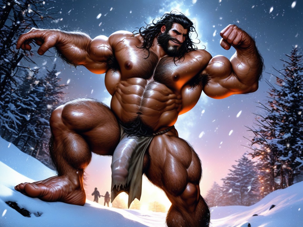 Armpit Hair, Giant Feet, Body Hair AI Gay Porn