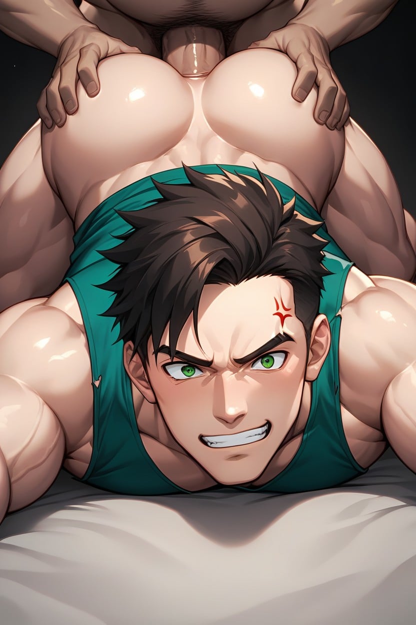 Dark Room, Deep Anal Penetration, Men Only AI Gay Porn
