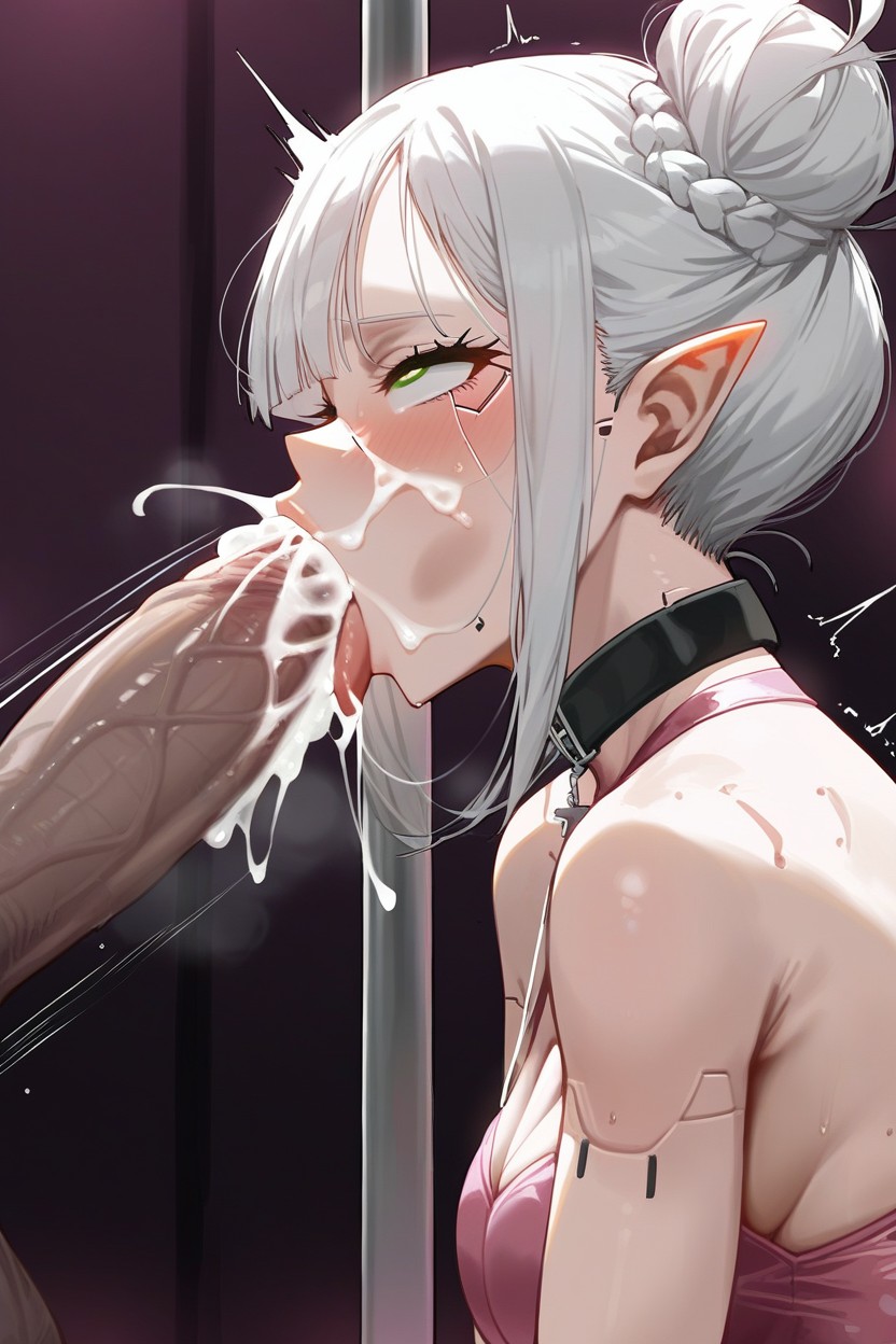 Strip Club, Wide Hips, Detailed Clothing Hentai AI Porn